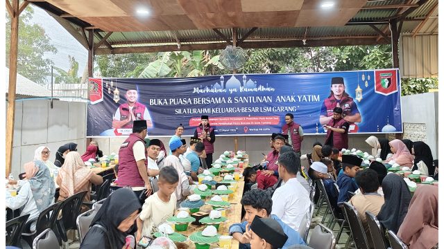 Foto Doc. Kegiatan Garang Bulan Ramadhan Buka Puasa Bersama dan Santunan Anak Yatim